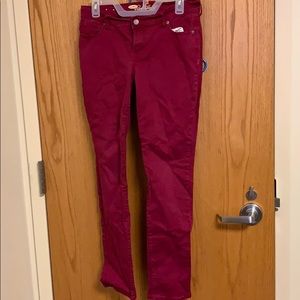 Colored jeans from old navy -the sweetheart